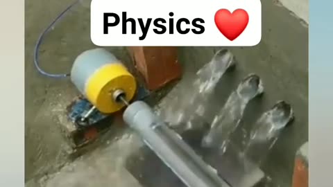 Light on energy with water...