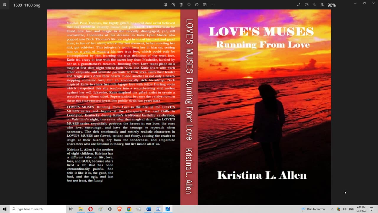 Chapter 6 LOVE'S MUSES Book 1 Running From Love