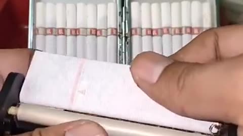 amazing, make your own cigarettes at home