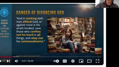 Repent or Be Destroyed - Book of Mormon's Warning To America - Divorced from God-2-27-24