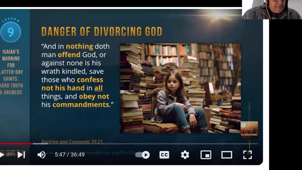 Repent or Be Destroyed - Book of Mormon's Warning To America - Divorced from God-2-27-24