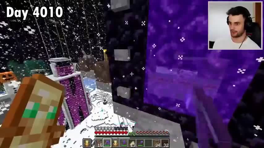 8 ()()()() I Survived 4,100 Days in HARDCORE Minecraft