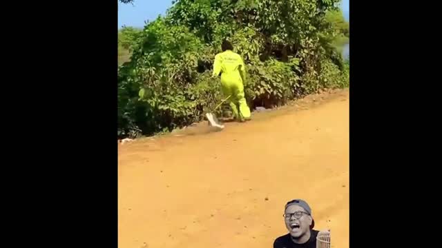 Big snake prank