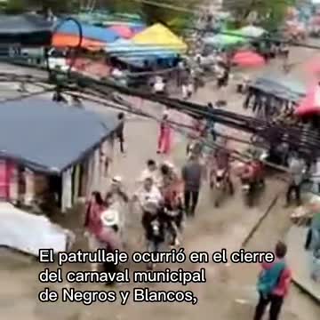 Comunidad de Balboa, Cauca, tuvo que correr para refugiarse del patrullaje de un grupo disidente