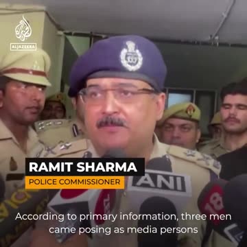 Former Indian politician and his brother shot dead on live TV | Al Jazeera Newsfeed