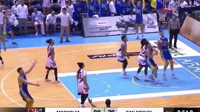 Clutch Paul Lee! Sinalba ang Magnolia! _ Calvin Abueva INASAR ang import ng Beermen!