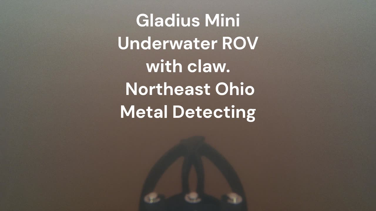 Gladius Mini S with claw Underwater Drone