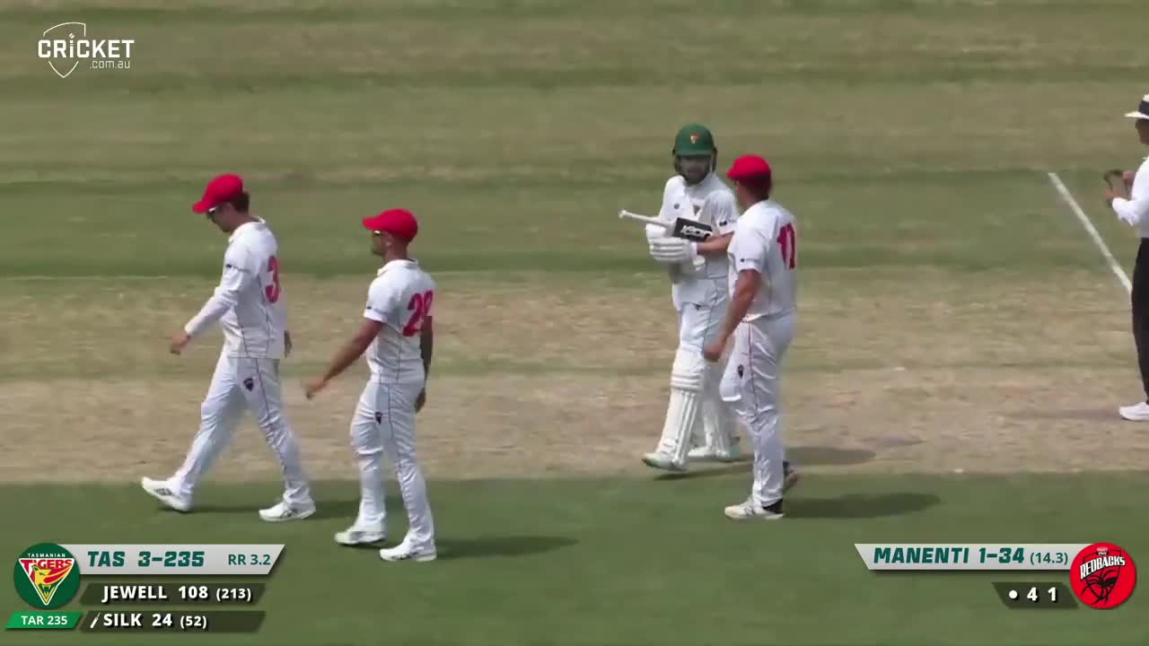 Jewell shines in Tigers' successful chase | Sheffield Shield 2022-23