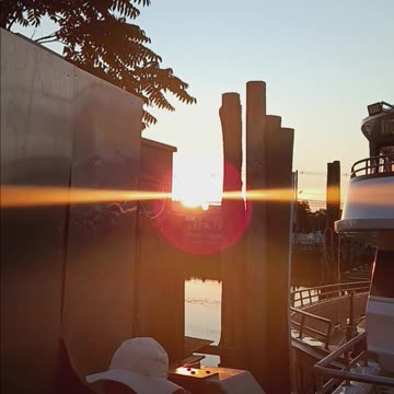 Sunrise this morning