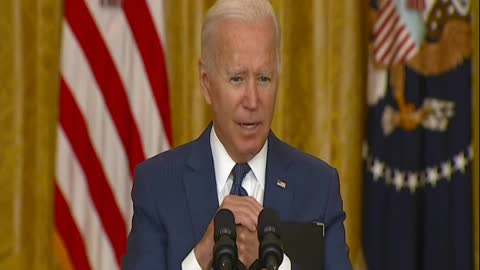 Biden Clashes with Doocy Over Afghan Withdrawal, He Blames Trump