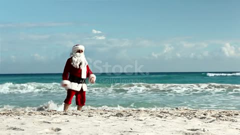 Crazy Santa Beach