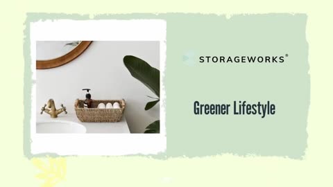 We think storage Seagrass Basket, Bring A Greener Lifestyle