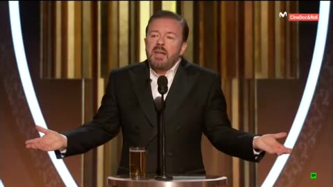 Golden Globes 2020 - Ricky Gervais - deutsch