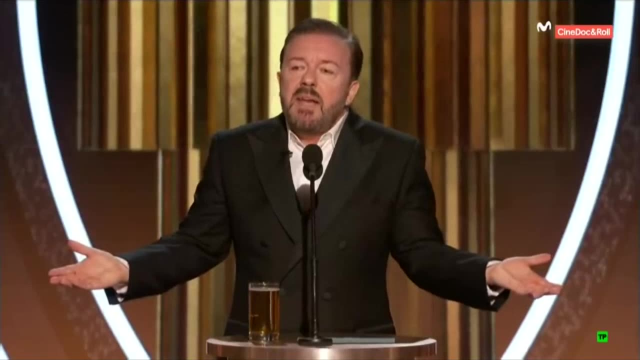 Golden Globes 2020 - Ricky Gervais - deutsch