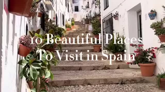 10 beautiful places to visit in Spain 🇪🇸 ❤️