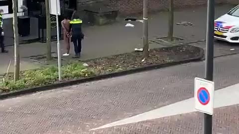 The "new Dutch" culturally enriching the area in broad daylight.