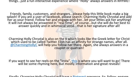 FREE BOOK: Introducing Charming Holly Chrystal E-book