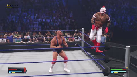 WWE 2K23: Rey Mysterio VS Kurt Angle - Highlights