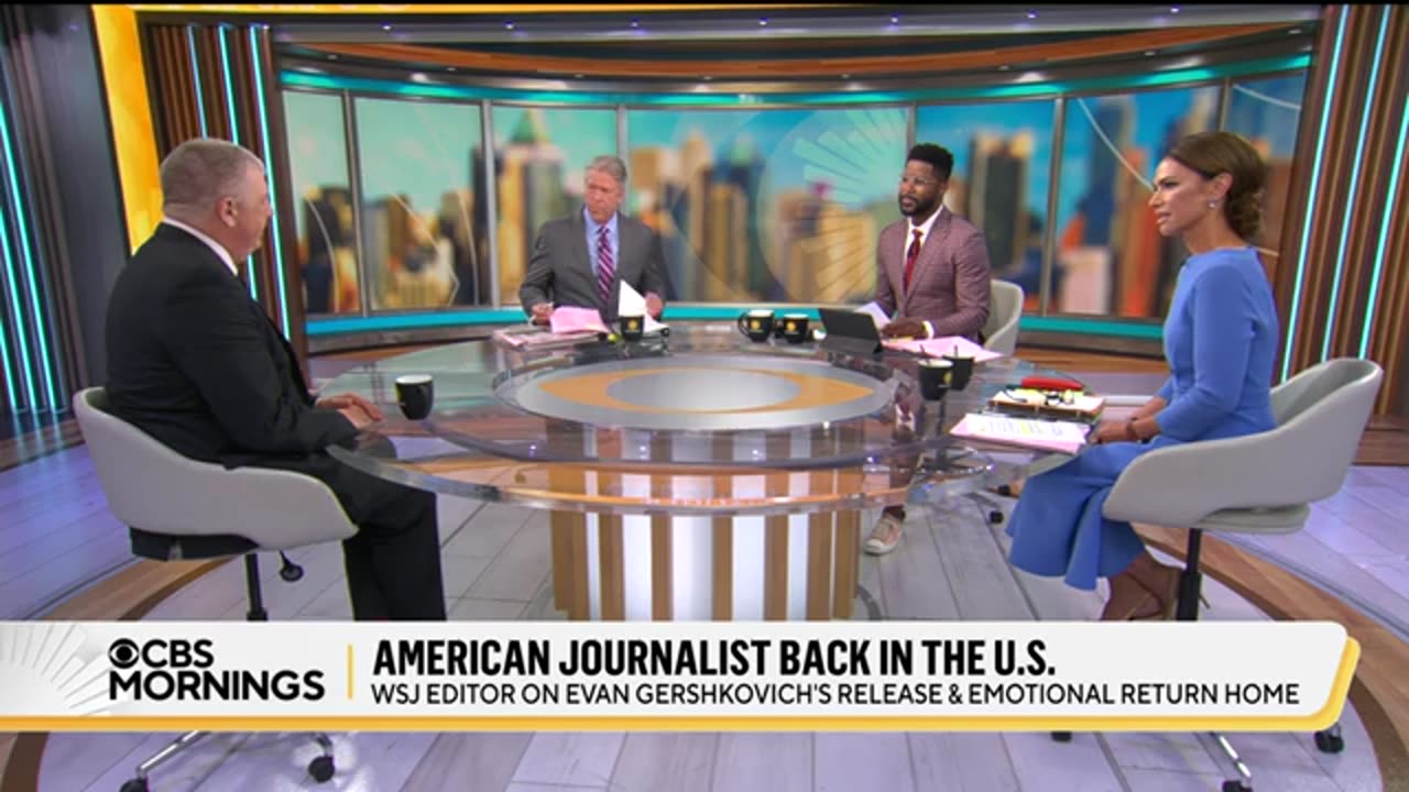 WSJ editor talks about emotional return of Evan...