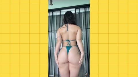 Big bank tiktok challenge 🔥🔥❤️‍🔥ClipchampGirls #twerkmusic #gym #fit #workout