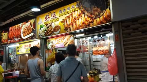 Singapore BBQ Chicken Wings