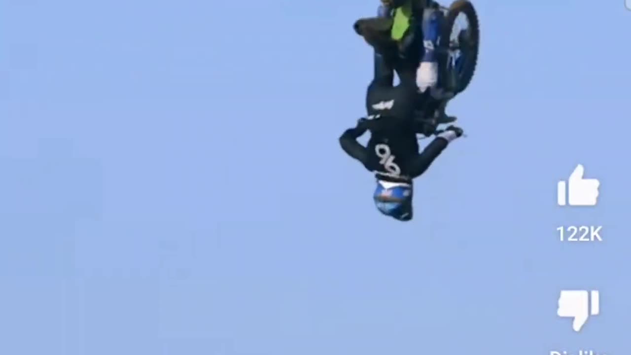 Going Big, Backflip to Wheelie #motocross Axle Hodges is very talented