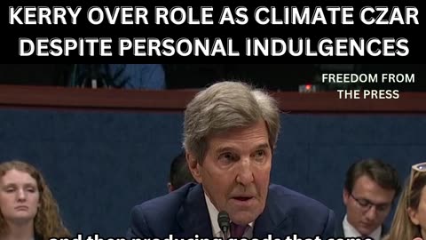 John Kerry Gets DEMOLISHED over his hypocrisy!