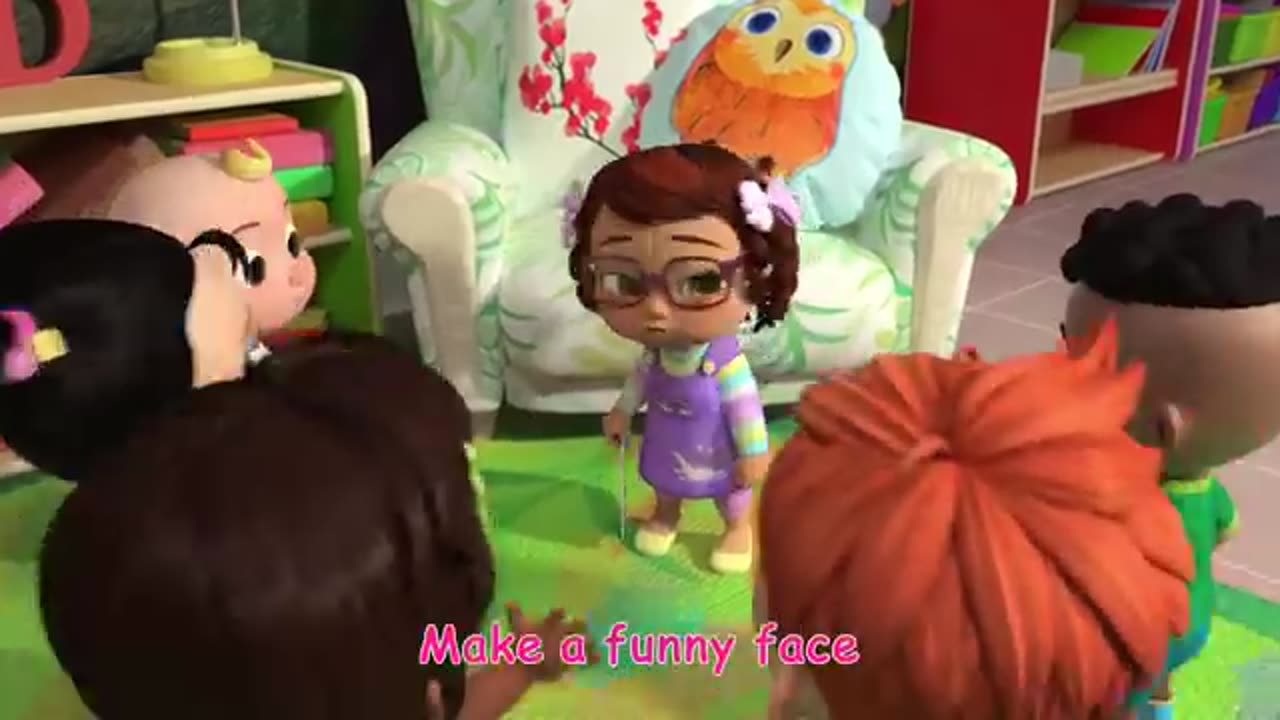 Funny _face_song/cocomelon nursery_rhymes_kids-songs