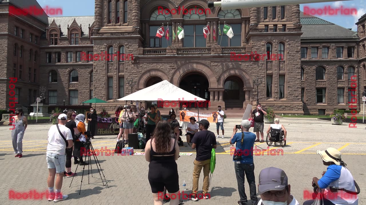 Toronto Disability Pride March - Queen's Park to Grange Park