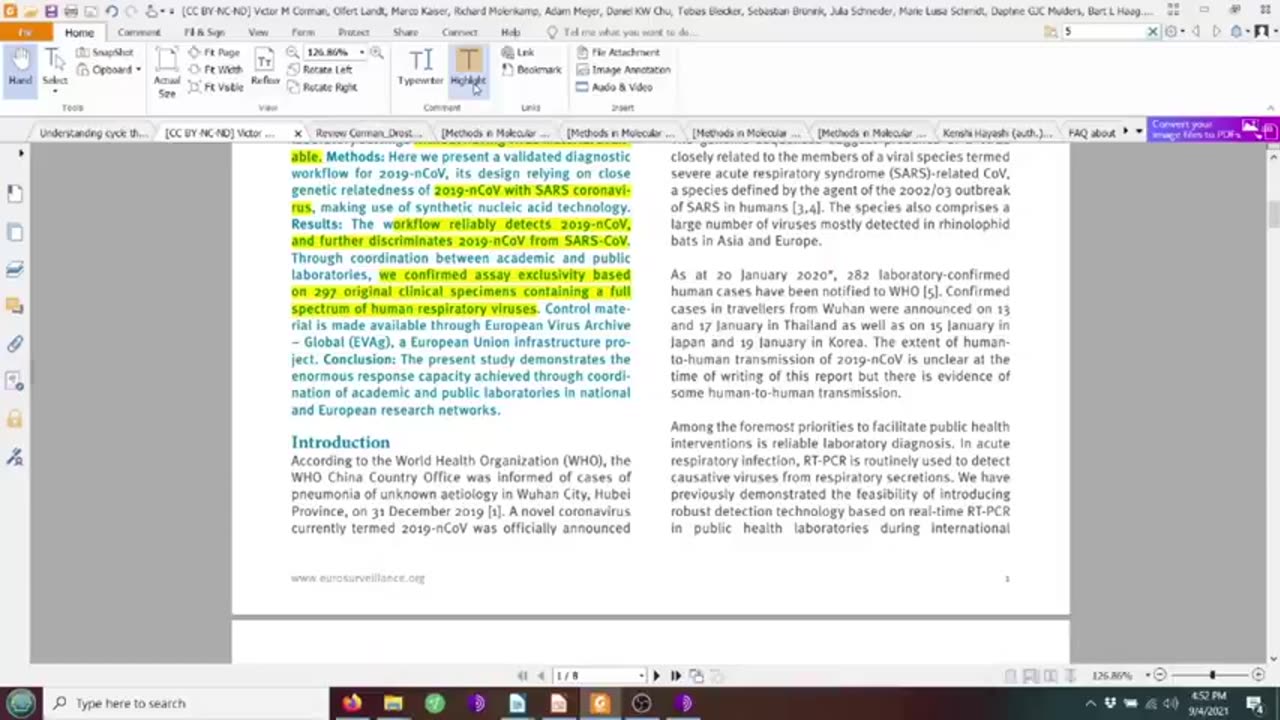 Part 4: The complete PCR test for Covid lecture Part 1