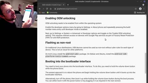 Installing GrapheneOS on Pixel Phone Step By Step