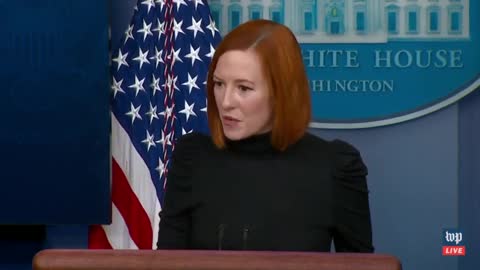 Psaki Defends Biden Not Having Presser, Says He Talks to Media "Multiple Times A Week"