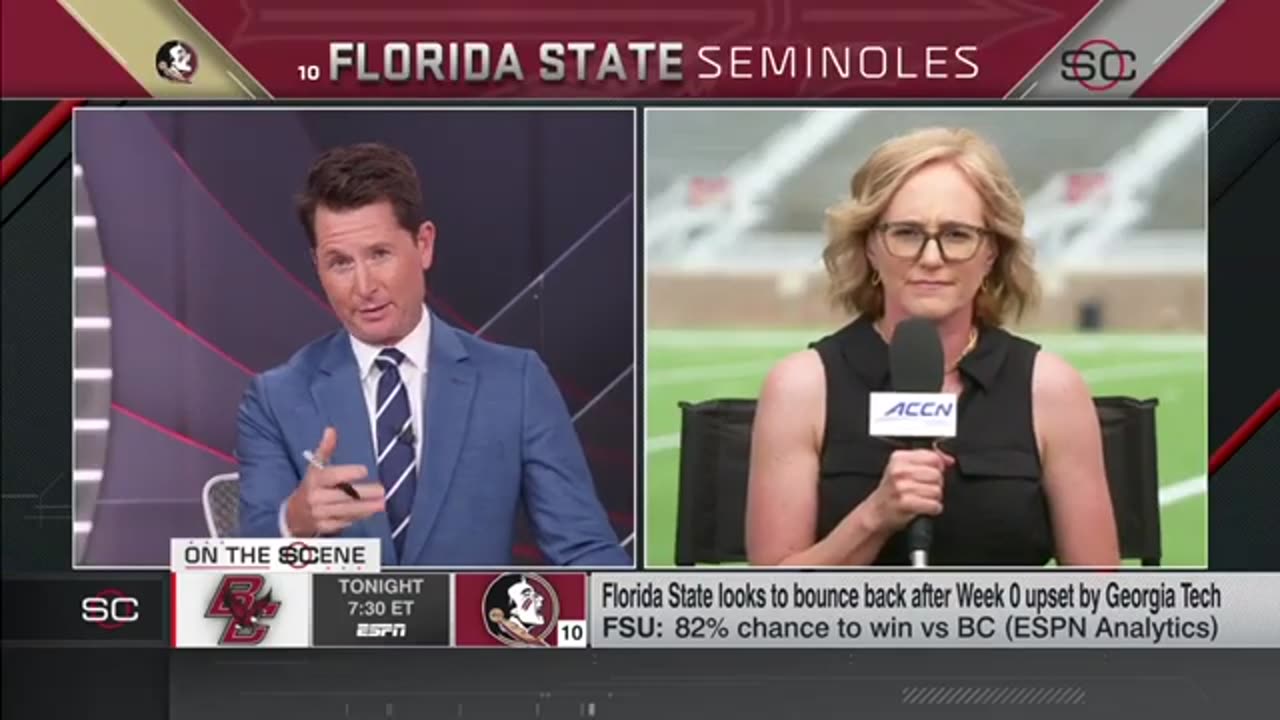 Previewing Boston College vs. Florida State 👀 FSU BOUNCE-BACK GAME LOADING? | SportsCenter