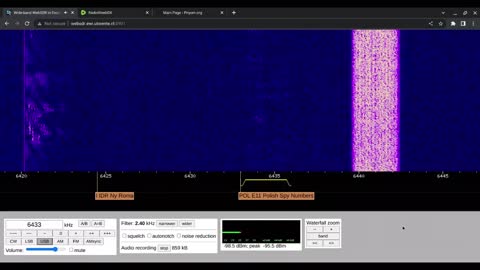 E11 Oblique 14/12/2022 1205 UTC 6433kHz