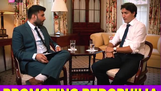 Justin Trudeau Promoting Pedophilia