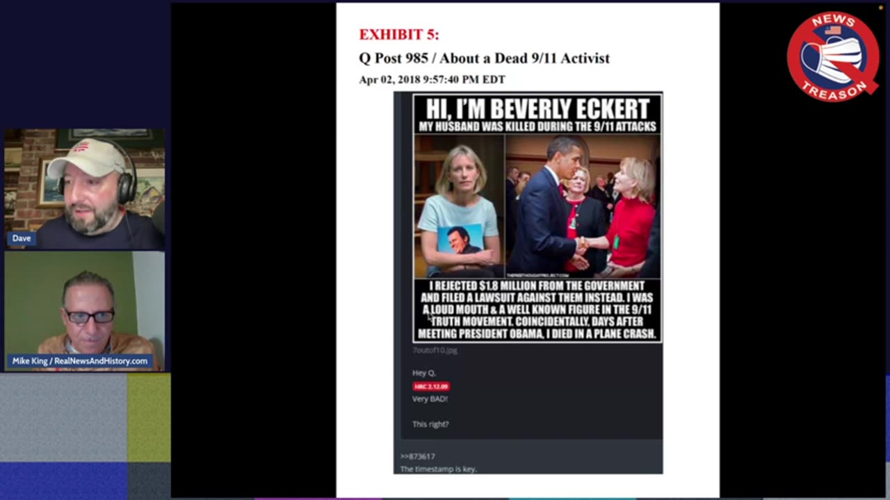Mike King: Trump and the Q Team to Expose 9-11?