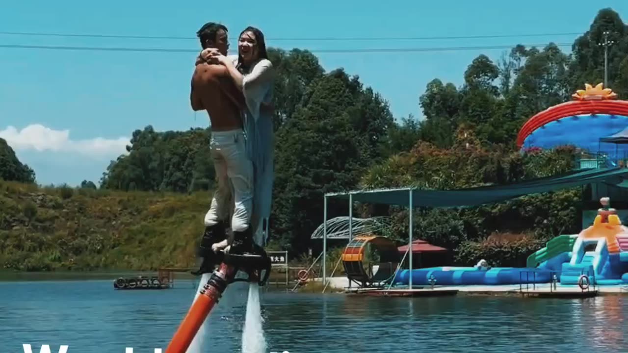 would you like to swim like this couple.Enjoy This Video.Wstch Till End.