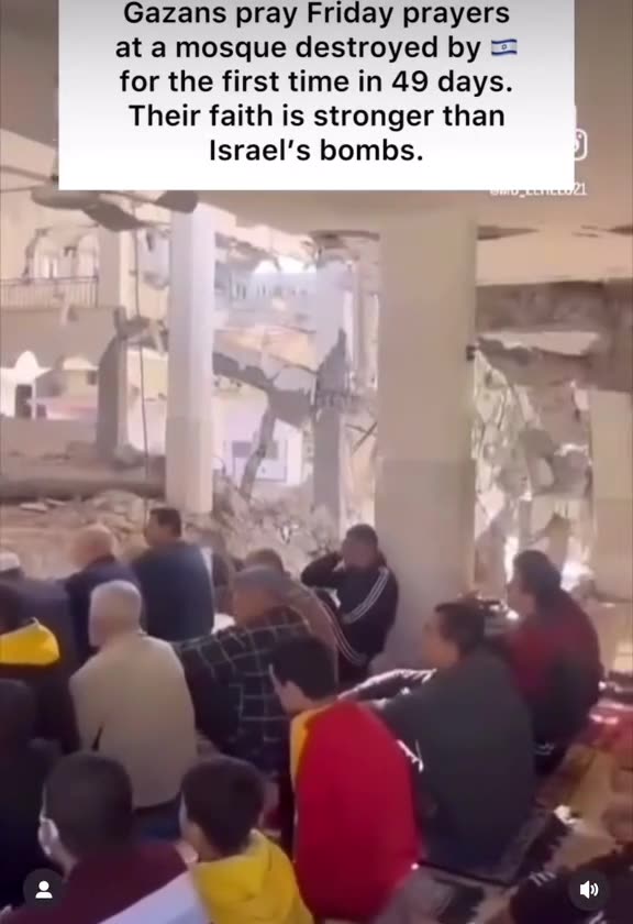 Even if our mosques crumble, the sparkle of our faith won't fade