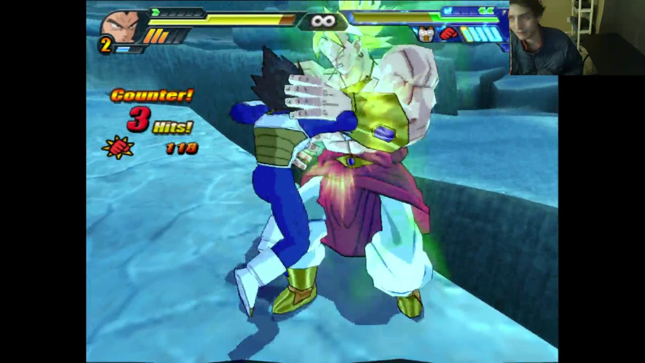 Broly The Legendary Super Saiyan VS Vegeta In A Dragon Ball Z Budokai Tenkaichi 3 Battle