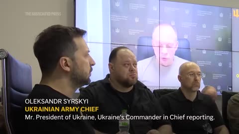 Top Ukrainian commander says his forces control 1,000 square kms of Russia's Kursk.mp4