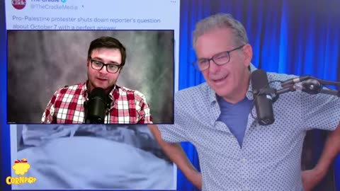 Reporter gets shut down by simple question about Palestine | The Jimmy Dore Show w/Kurt Metzger