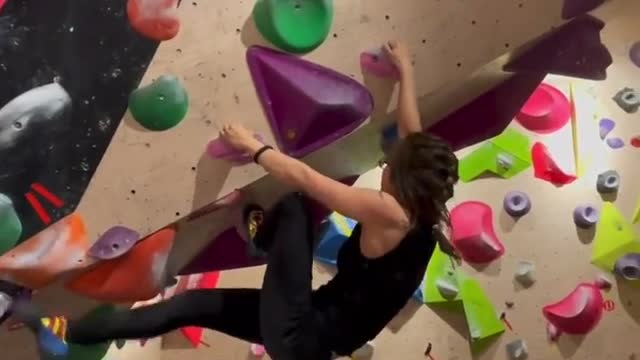 Rock climbing