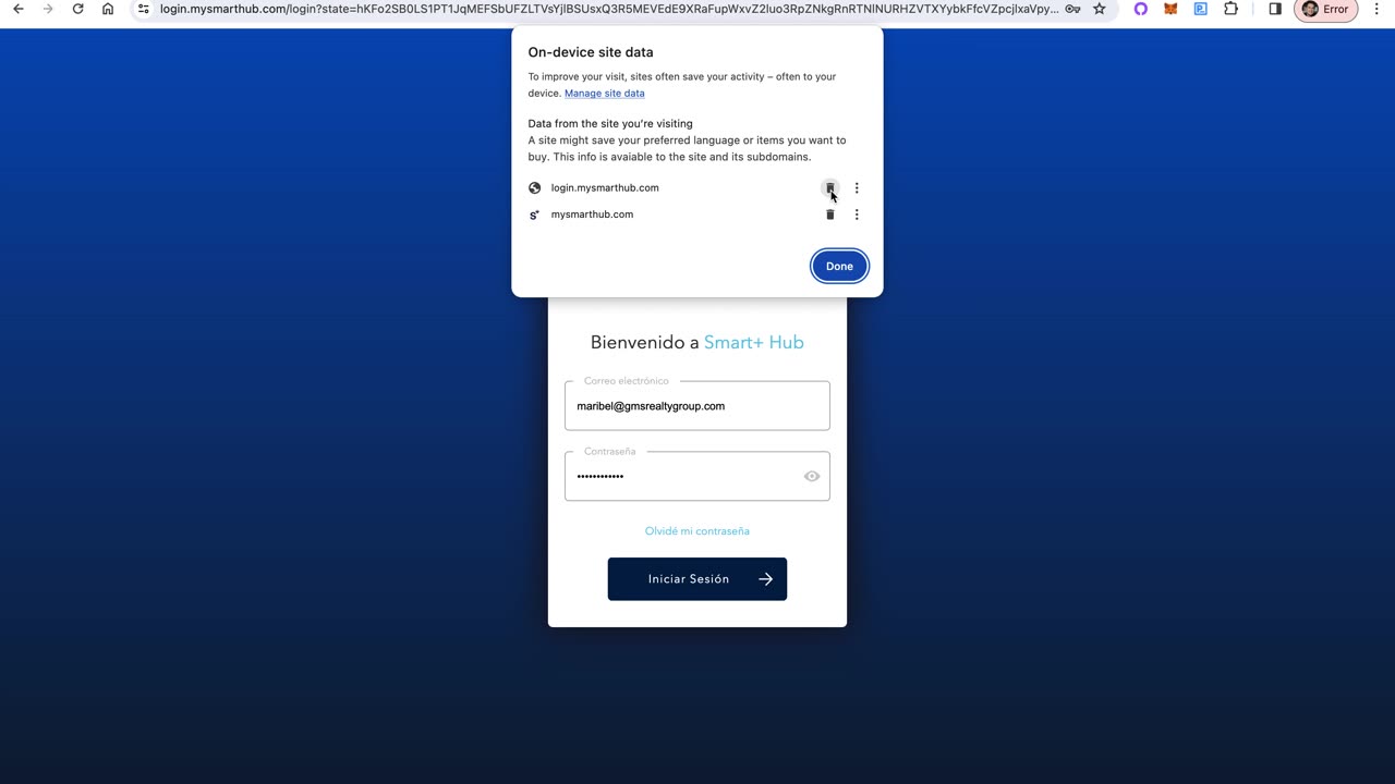 Como eliminar las cookies - Como abrir la pagina de Smart Plus si esta teniendo dificultad