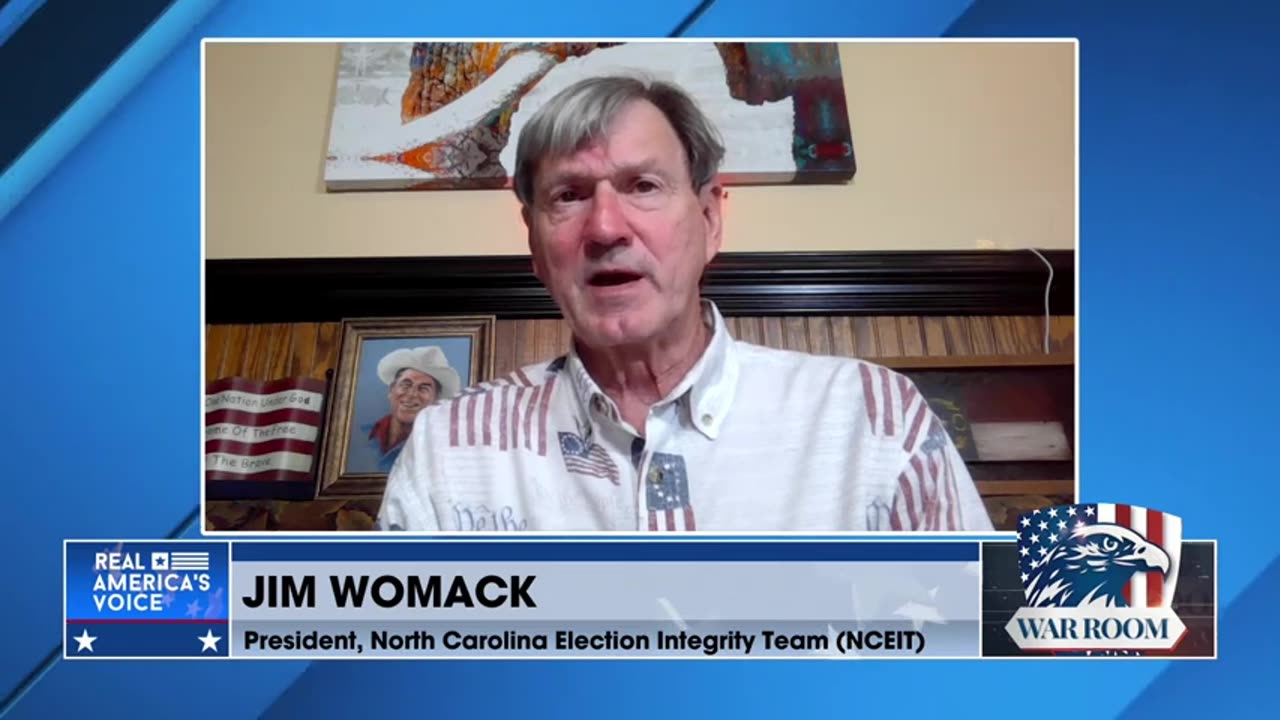 Jim Womack Discusses The Fight For Election Integrity In North Carolina After Hurricane Helene