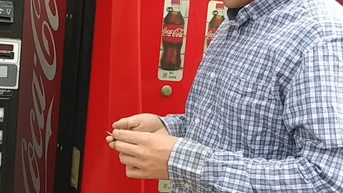 One week vending machine collection