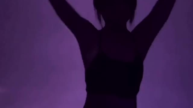 The shadow dance of the bunny girl