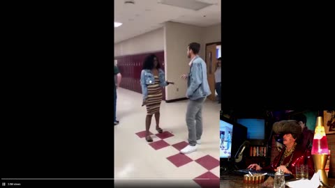 Tennessee school student goes beast mode on teacher!!