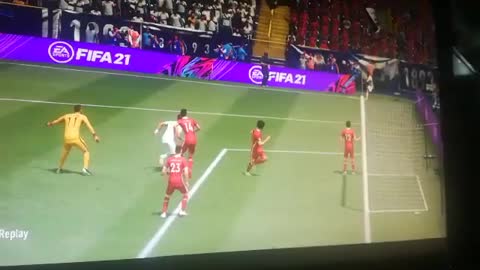 Fifa Rashford direct corner goal