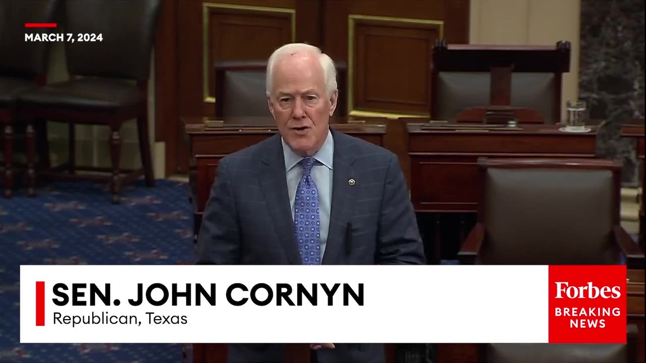 John Cornyn- Biden Will 'Blame Somebody Else' For Border In His State Of The Union