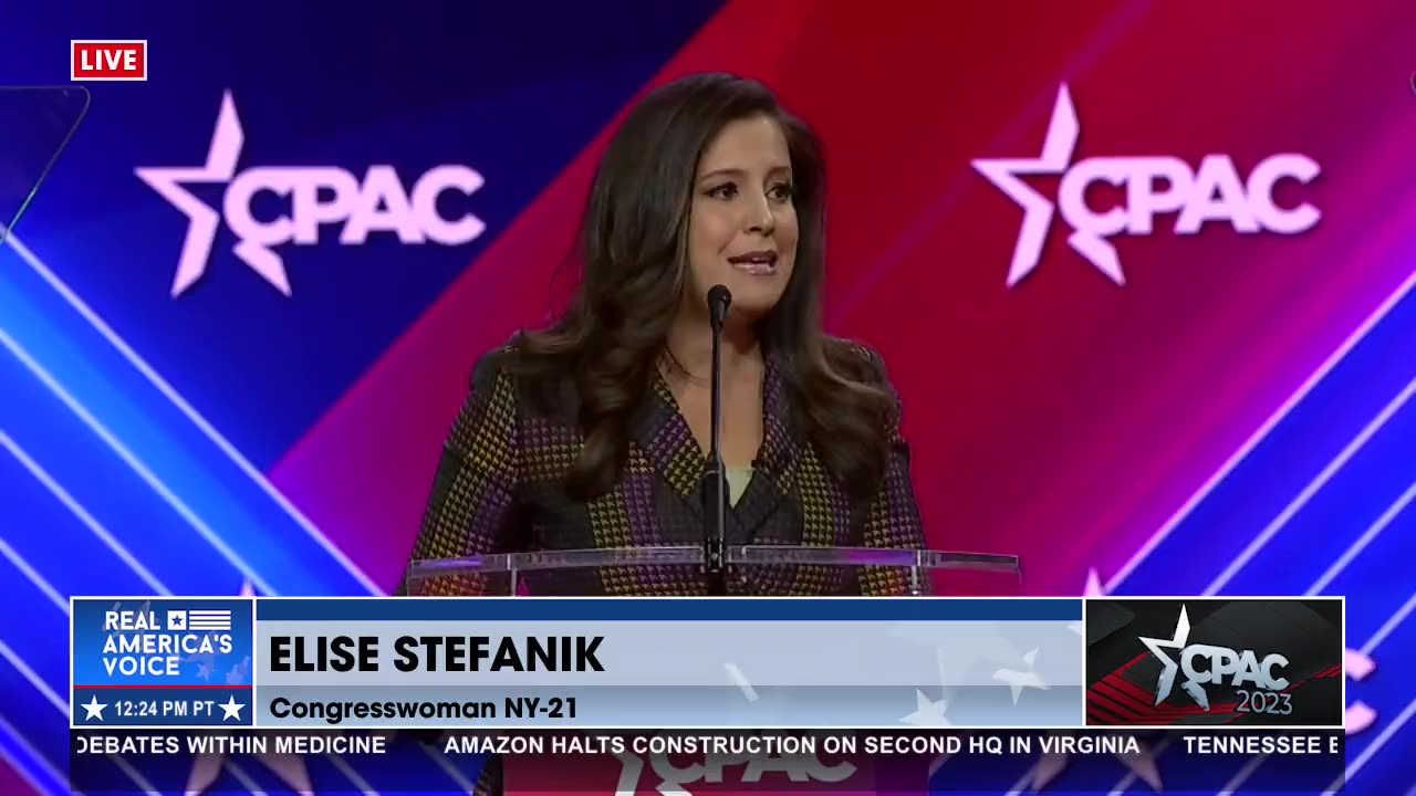 Rep. Stefanik calls Biden’s DOJ ‘fully weaponized’